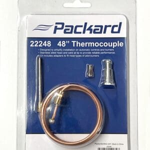 A package of the thermocouple for a gas grill.