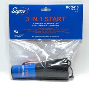 A package of three batteries and one start