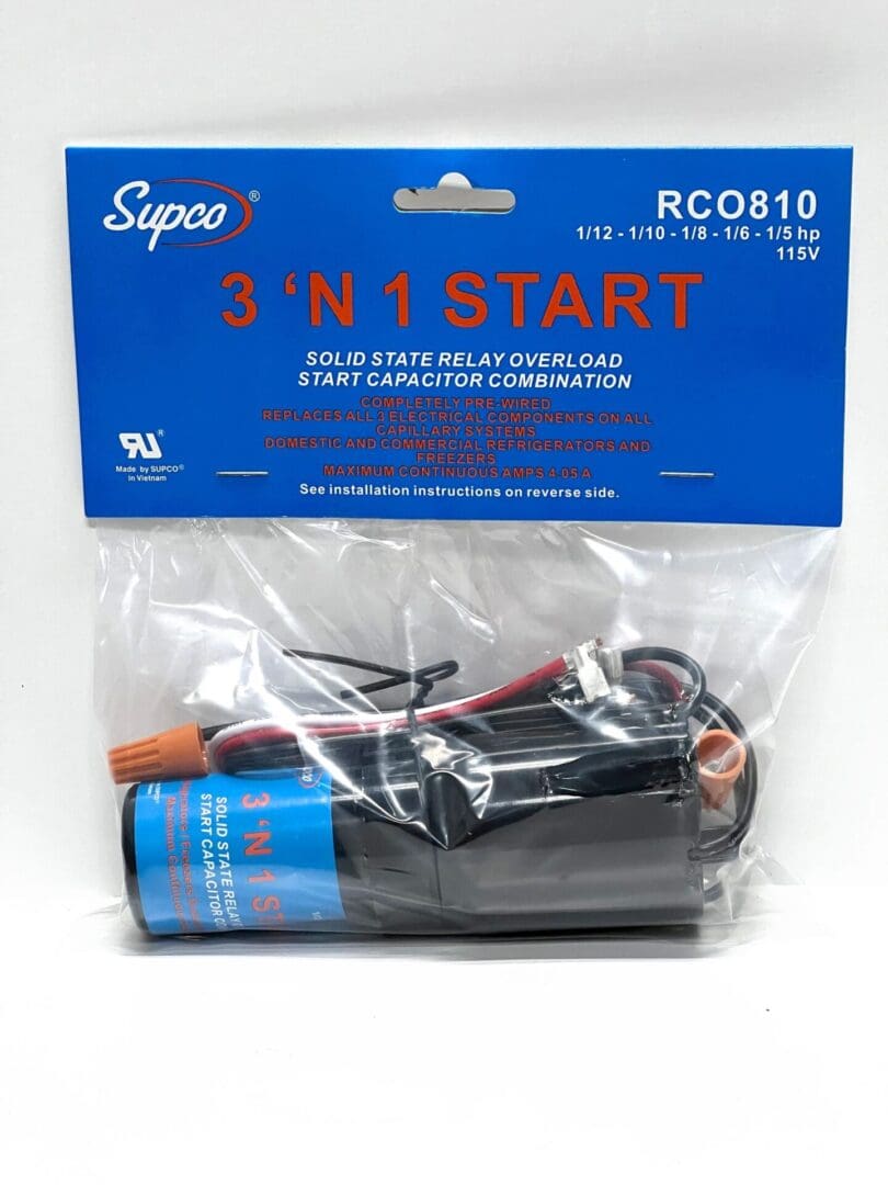 A package of batteries and wires for a radio controlled car.