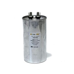 A capacitor is shown with the words " for sale " on it.