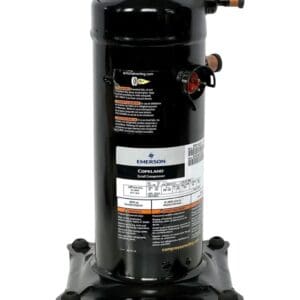 Black Emerson Copeland refrigeration compressor unit