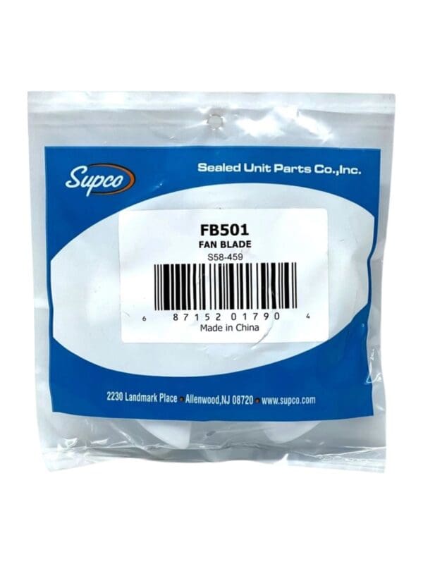 A bag of plastic bags with the label " fba 5 0 1."
