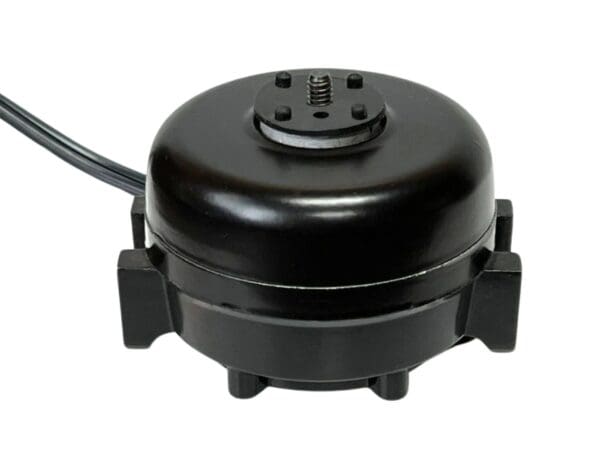 A black electric stove with the lid open.
