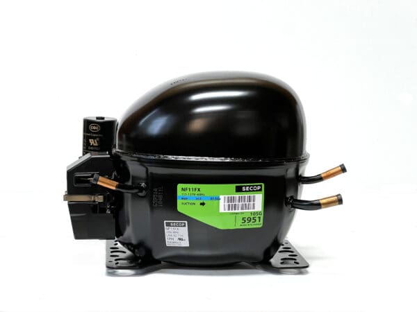 NF11FX – Secop/Danfoss 1/3 HP Refrigeration Compressor – R-134A - 115V