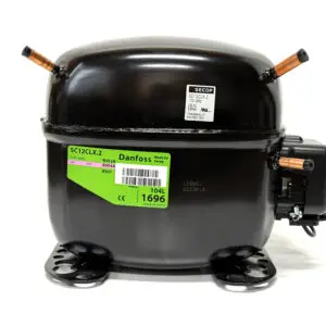 SC12CLX.2 - Danfoss Refrigerator Compressor - Low Temp - 115V - R404A