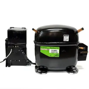 SC15CLX.2 - Danfoss 1/2+ HP Refrigerator Compressor - Low Temp - 115V - R-404A