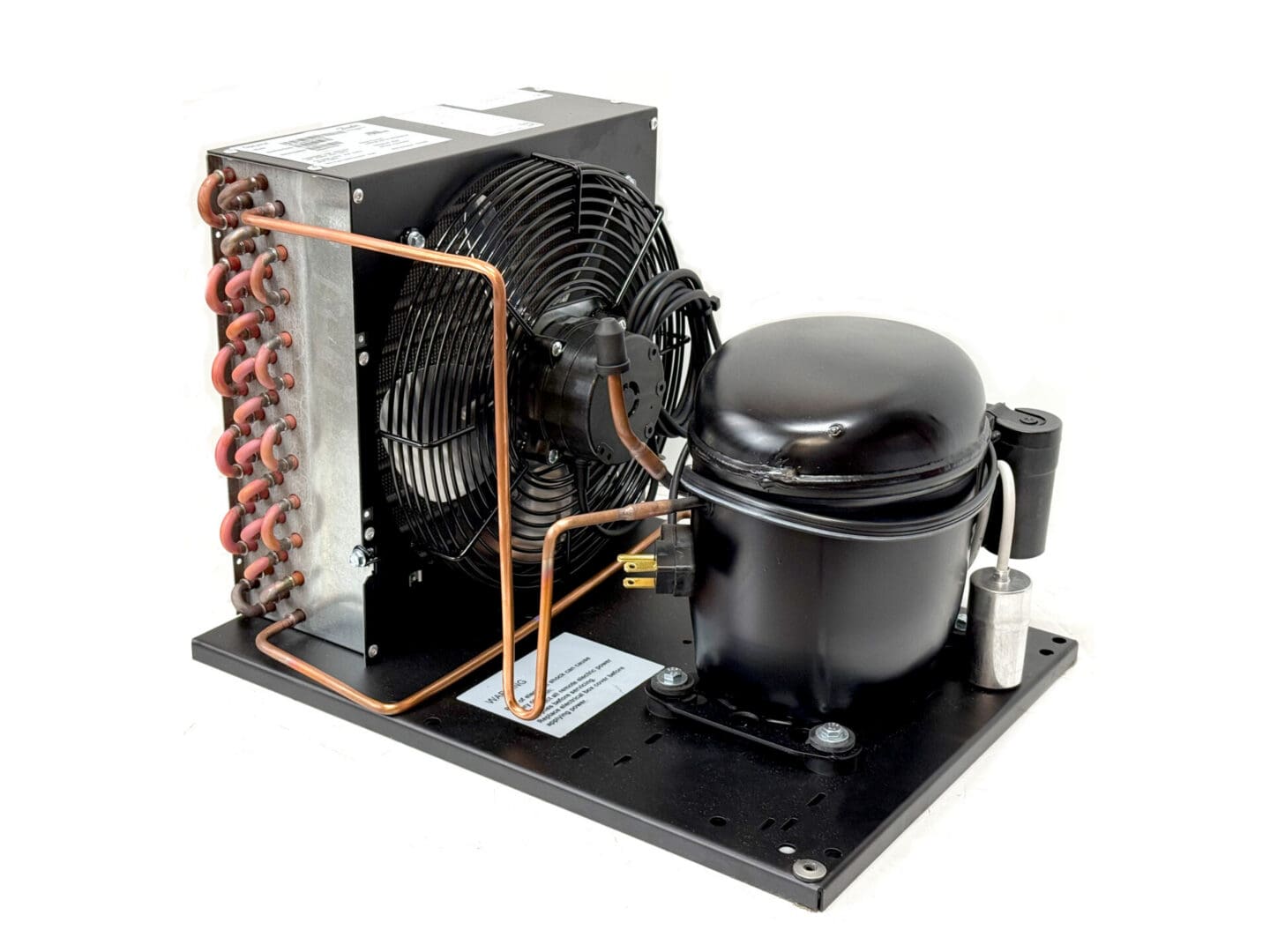 MLNC0050RWA000B - Danfoss Optyma Refrigeration Condensing Unit - Low-Med Temp - 1/2 HP -115V - R-290A - Image 2